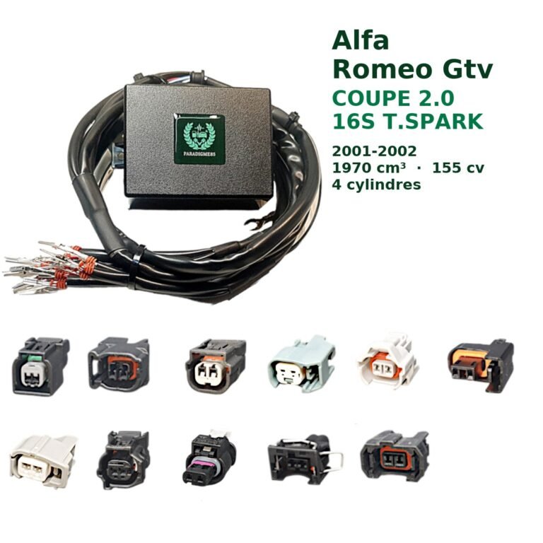 Boîtier éthanol E85 Starflex pour Alfa Romeo Gtv COUPE 2.0 16S T.SPARK (2001-2002) — 4 cylindres