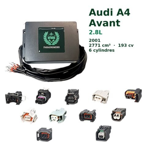 Boîtier éthanol E85 Starflex pour Audi A4 Avant 2.8L (2001) — 6 cylindres