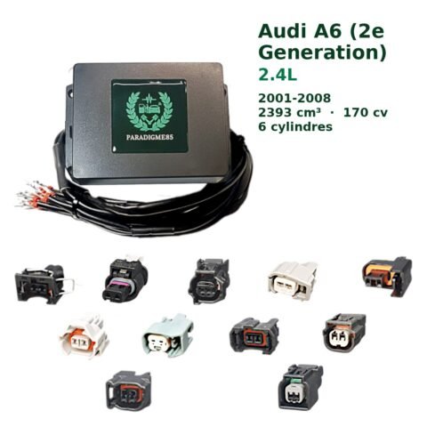 Boîtier éthanol E85 Starflex pour Audi A6 (2e Generation) 2.4L (2001-2008) — 6 cylindres