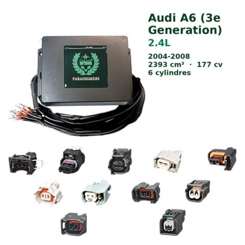 Boîtier éthanol E85 Starflex pour Audi A6 (3e Generation) 2.4L (2004-2008) — 6 cylindres