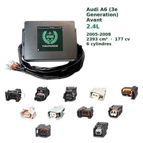 Boîtier éthanol E85 Starflex pour Audi A6 (3e Generation) Avant 2.4L (2005-2008) — 6 cylindres