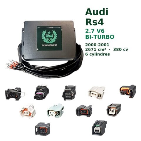 Boîtier éthanol E85 Starflex pour Audi Rs4 2.7 V6 BI-TURBO (2000-2001) — 6 cylindres