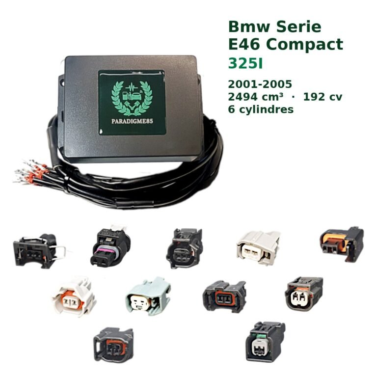 Boîtier éthanol E85 Starflex pour Bmw Serie E46 Compact 325I (2001-2005) — 6 cylindres
