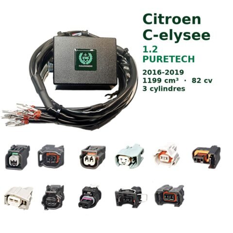 Boîtier éthanol E85 Starflex pour Citroen C-elysee 1.2 PURETECH (2016-2019) — 3 cylindres