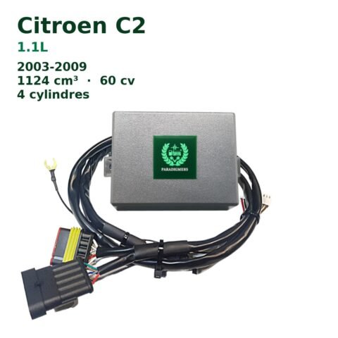 Boîtier éthanol E85 Starflex pour Citroen C2 1.1L (2003-2009) — 4 cylindres