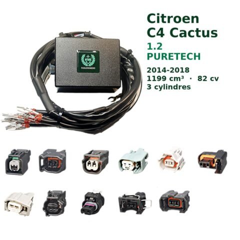 Boîtier éthanol E85 Starflex pour Citroen C4 Cactus 1.2 PURETECH (2014-2018) — 3 cylindres