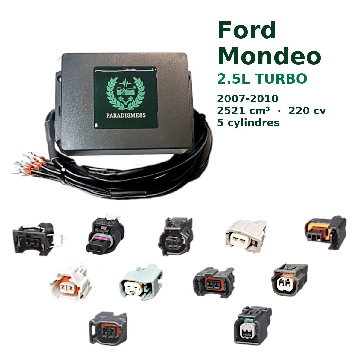 Boîtier éthanol E85 Starflex pour Ford Mondeo 2.5L TURBO (2007-2010) — 5 cylindres