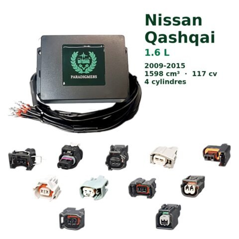 Boîtier éthanol E85 Starflex pour Nissan Qashqai 1.6 L (2009-2015) — 4 cylindres double injection