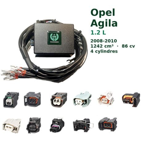 Boîtier éthanol E85 Starflex pour Opel Agila 1.2 L (2008-2010) — 4 cylindres