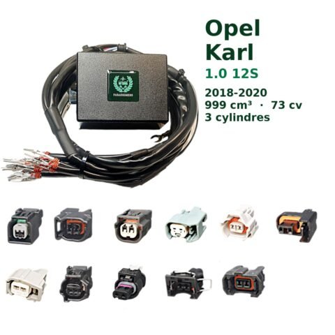 Boîtier éthanol E85 Starflex pour Opel Karl 1.0 12S (2018-2020) — 3 cylindres