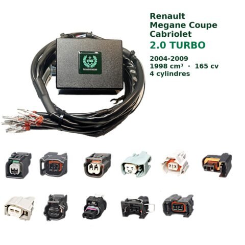 Boîtier éthanol E85 Starflex pour Renault Megane Coupe Cabriolet 2.0 TURBO (2004-2009) — 4 cylindres