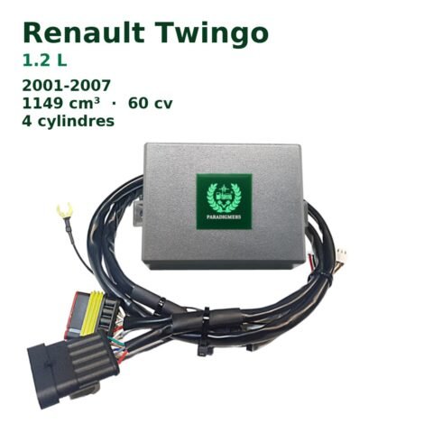 Boîtier éthanol E85 Starflex pour Renault Twingo 1.2 L (2001-2007) — 4 cylindres