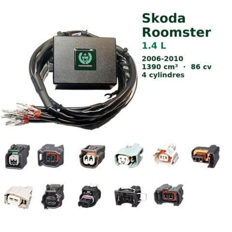 Boîtier éthanol E85 Starflex pour Skoda Roomster 1.4 L (2006-2010) — 4 cylindres
