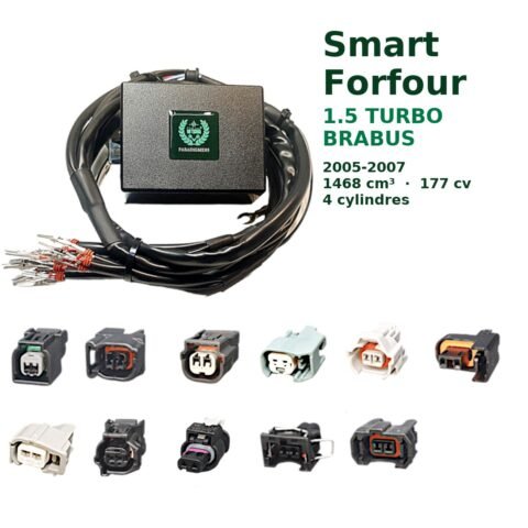 Boîtier éthanol E85 Starflex pour Smart Forfour 1.5 TURBO BRABUS (2005-2007) — 4 cylindres