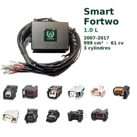 Boîtier éthanol E85 Starflex pour Smart Fortwo 1.0 L (2007-2017) — 3 cylindres