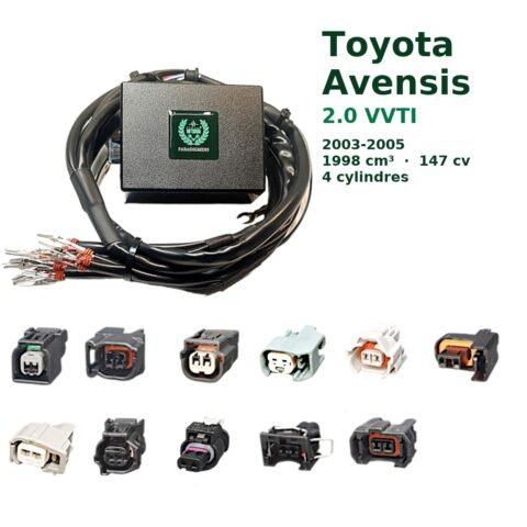 Boîtier éthanol E85 Starflex pour Toyota Avensis 2.0 VVTI (2003-2005) — 4 cylindres