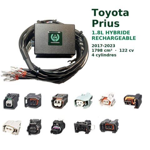 Boîtier éthanol E85 Starflex pour Toyota Prius 1.8L HYBRIDE RECHARGEABLE (2017-2023) — 4 cylindres