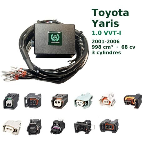 Boîtier éthanol E85 Starflex pour Toyota Yaris 1.0 VVT-I (2001-2006) — 3 cylindres
