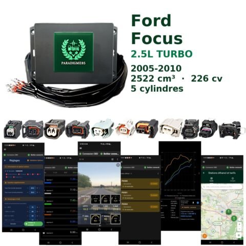 Boîtier éthanol E85 WiFi pour Ford Focus 2.5L TURBO (2005-2010) — 5 cylindres